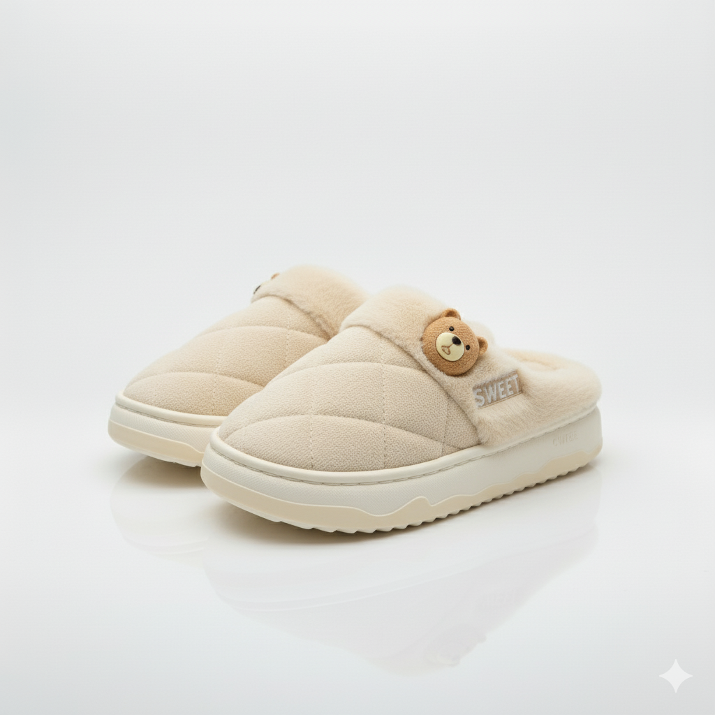 La chaleur rencontre le style : des chaussons douillets