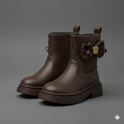 بوتات مريحة بتصميم كلاسيكي ولمسة فيونكة لطيفة