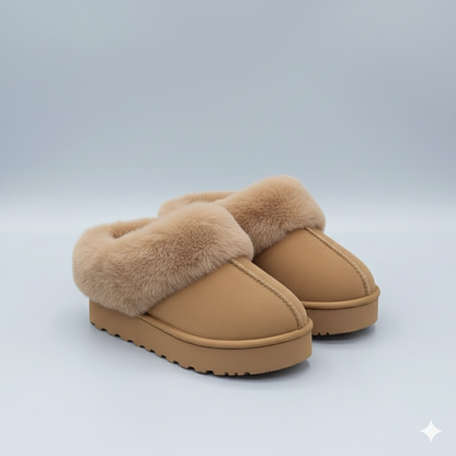 Bottes d'hiver douillettes pour filles avec doublure en fourrure douce – Bottes chaudes, douces et élégantes pour tout-petits