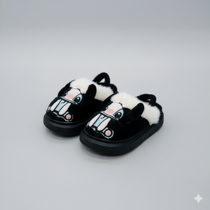 « Pantoufles en peluche animaux pour enfants – Douces, chaudes et adorablement amusantes »
