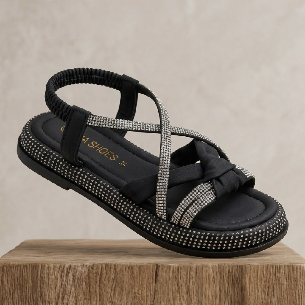 Stylish Cross-Strap Girls Sandals
