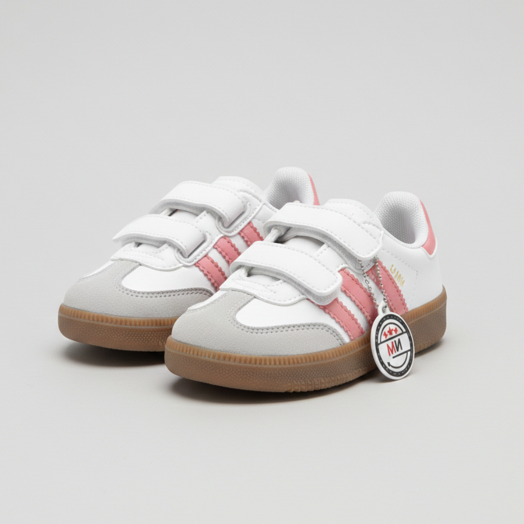 أحذية رياضية كاجوال للأطفال للجنسين مزودة بأشرطة - أحذية يومية مانعة للانزلاق