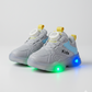Baskets lumineuses LED pour enfants avec fermeture à molette – Chaussures confortables et élégantes pour tous les jours