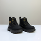 Boys' Lace-Up  Boots: Anti-Slip Grip, Lug Outsole
