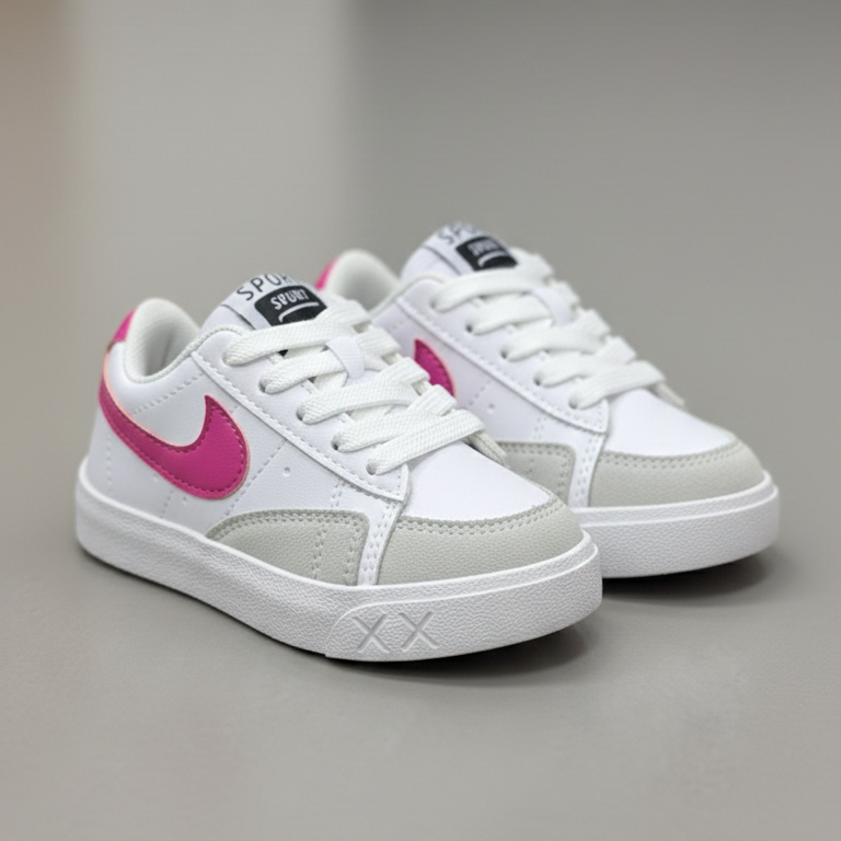 Baskets basses classiques pour enfants – Chaussures confortables pour tous les jours