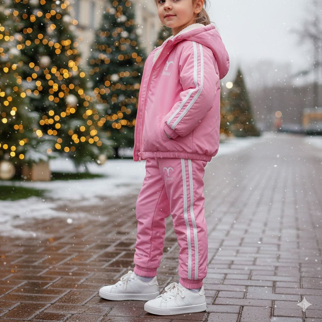 Ensemble unisexe 2 pièces pour enfants – Haut et pantalon en coton doux, tenue décontractée et confortable pour garçons et filles