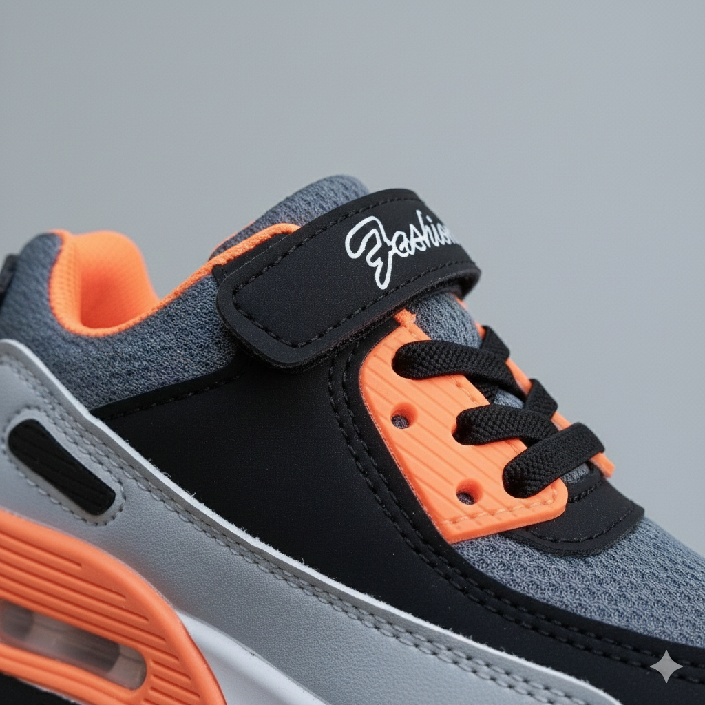 Baskets tendance pour enfants avec coussin d'air – Chaussures de sport légères, confortables et élégantes