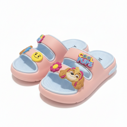 Sandales à enfiler pour enfants avec motifs de dessins animés – Chaussons d'été souples, légers et antidérapants