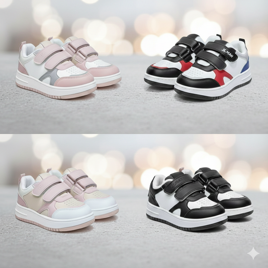 أحذية رياضية للأطفال بتصميم كاجوال - أنيقة ومريحة