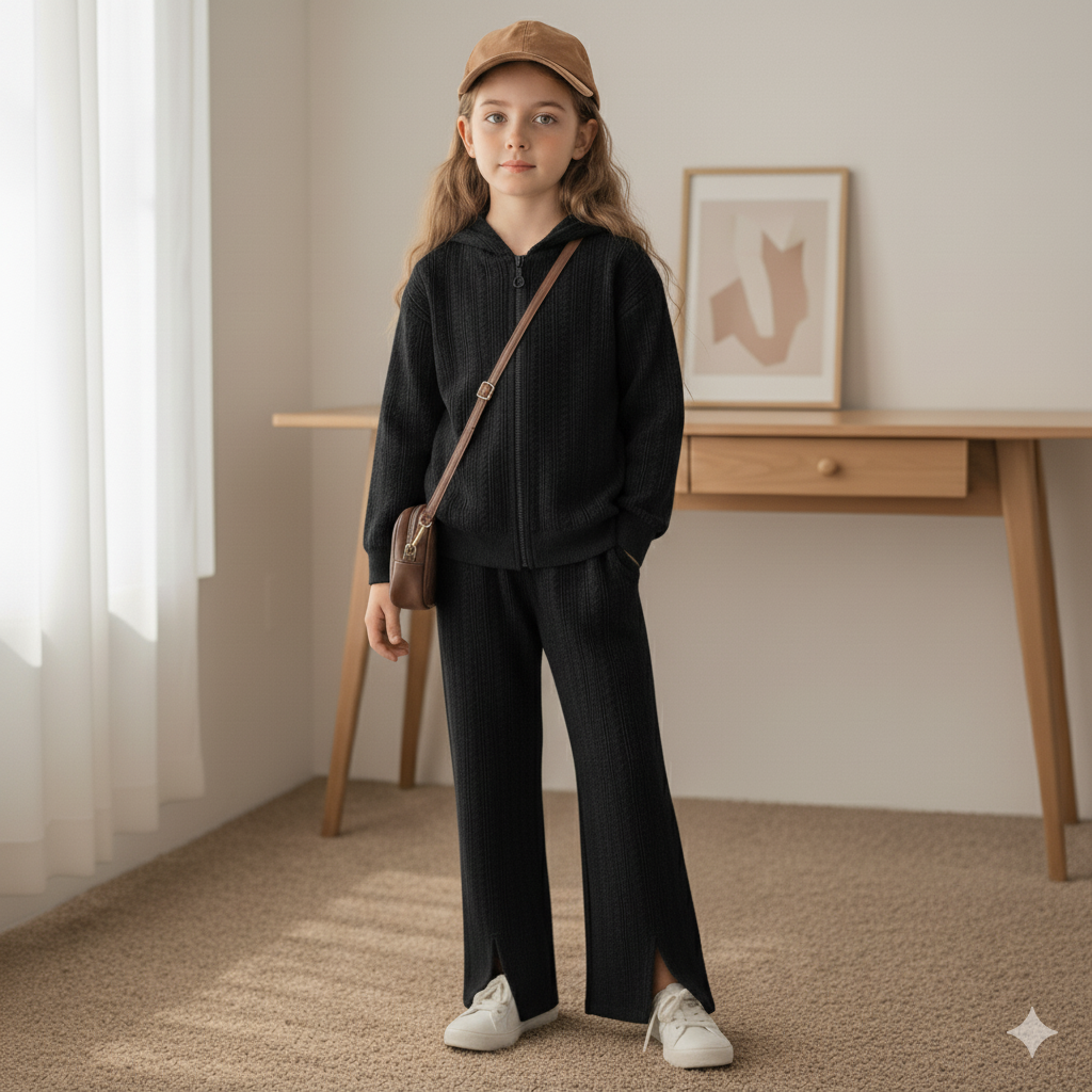 The grab‑and‑go knit set she’ll want every day