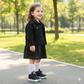Girls LED Light-Up Glitter Sneakers | Fashion High-Top Shoes for Kids