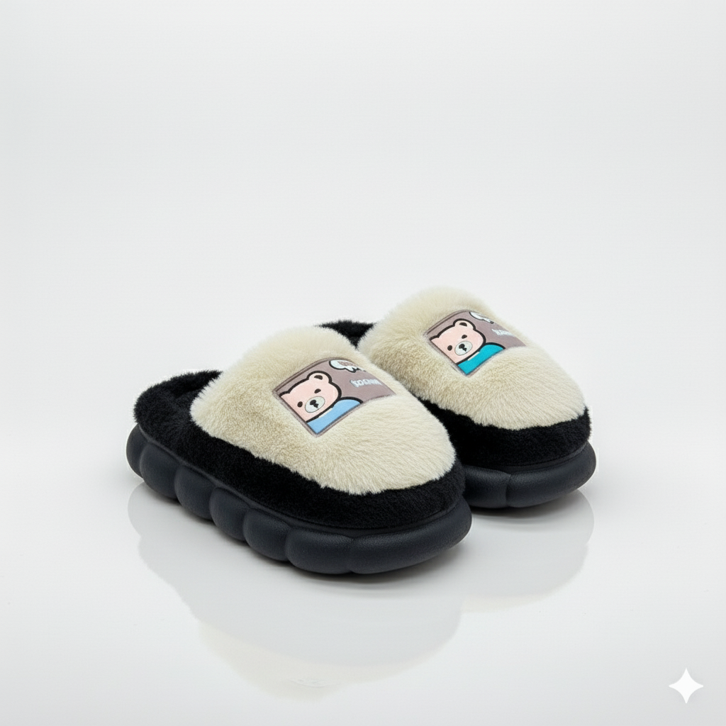 Chaussons douillets et moelleux pour des pieds heureux
