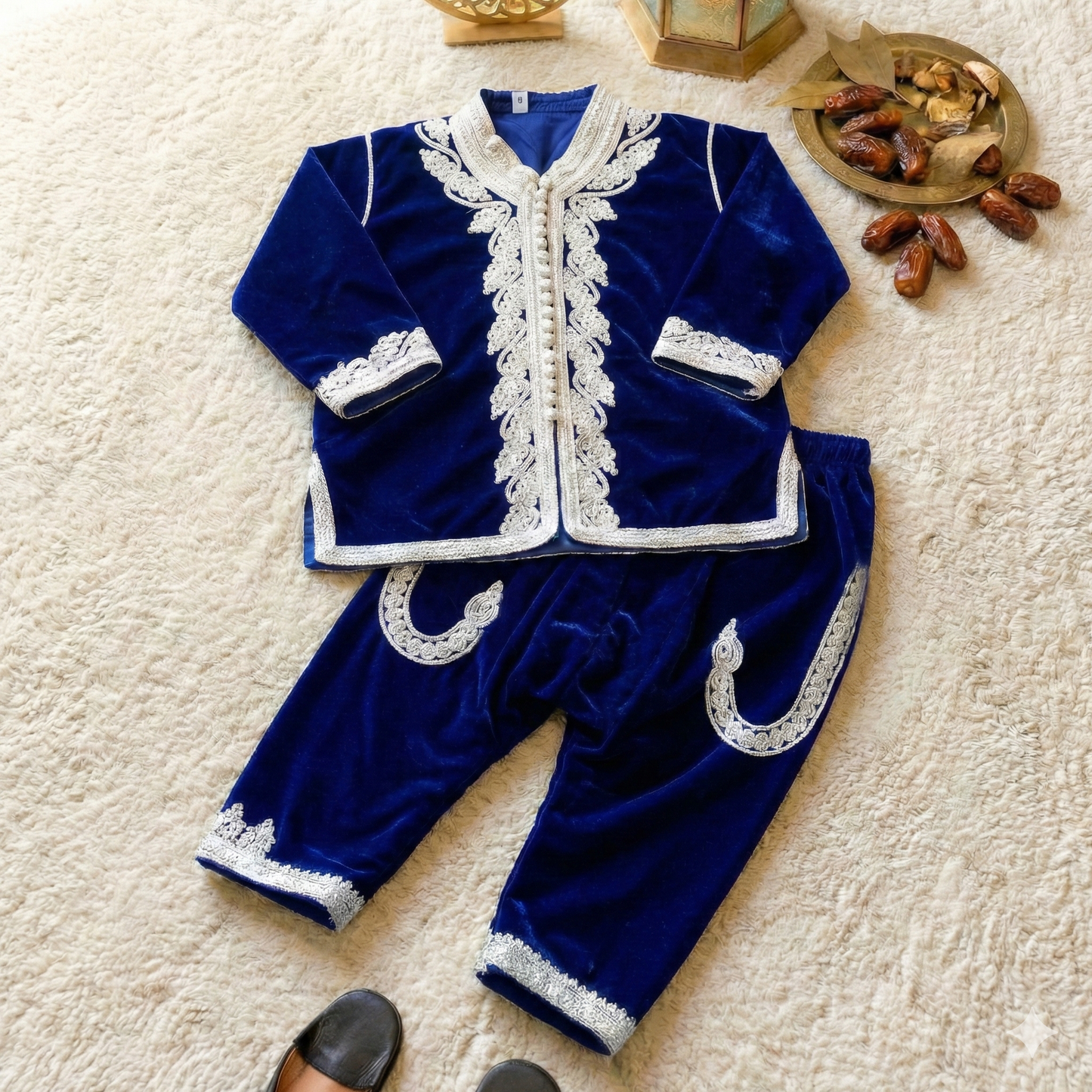 Elegant Velvet Boys Jabador – Perfect for Eid & Special Occasions