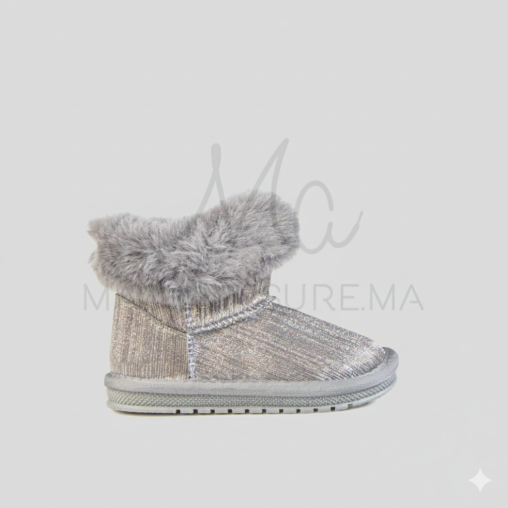 Girls Winter Fur Boots | Warm & Stylish Snow  & Rain Boots for Kids