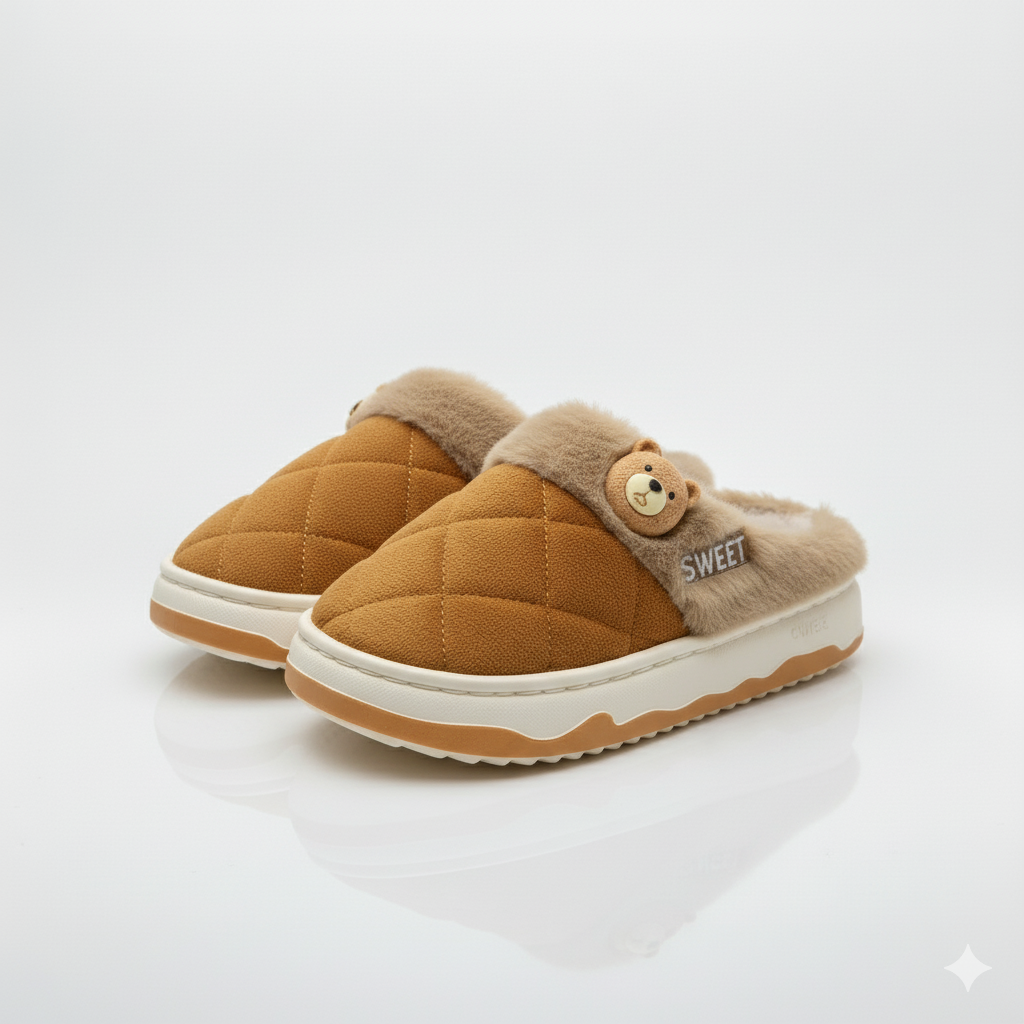 La chaleur rencontre le style : des chaussons douillets
