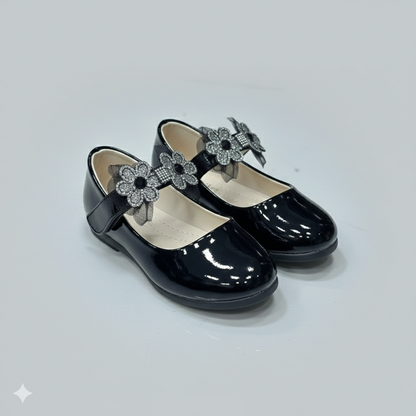 🌸 Princess Bloom Girls Dress Shoes