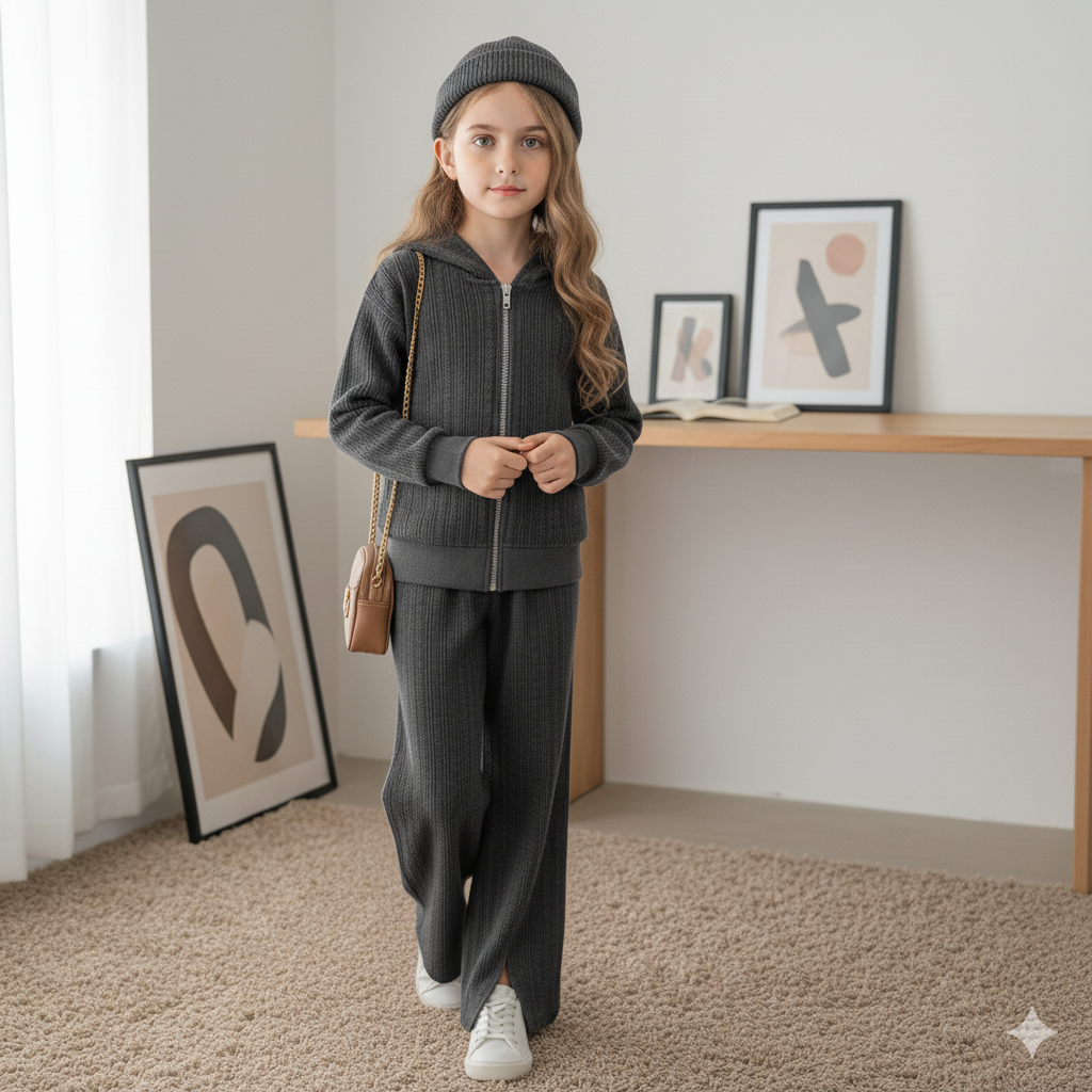 The grab‑and‑go knit set she’ll want every day