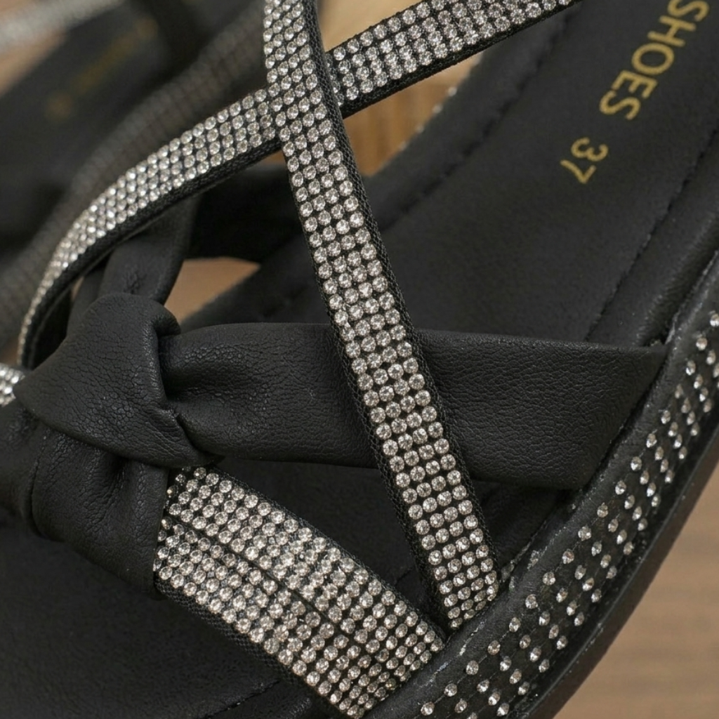 Stylish Cross-Strap Girls Sandals