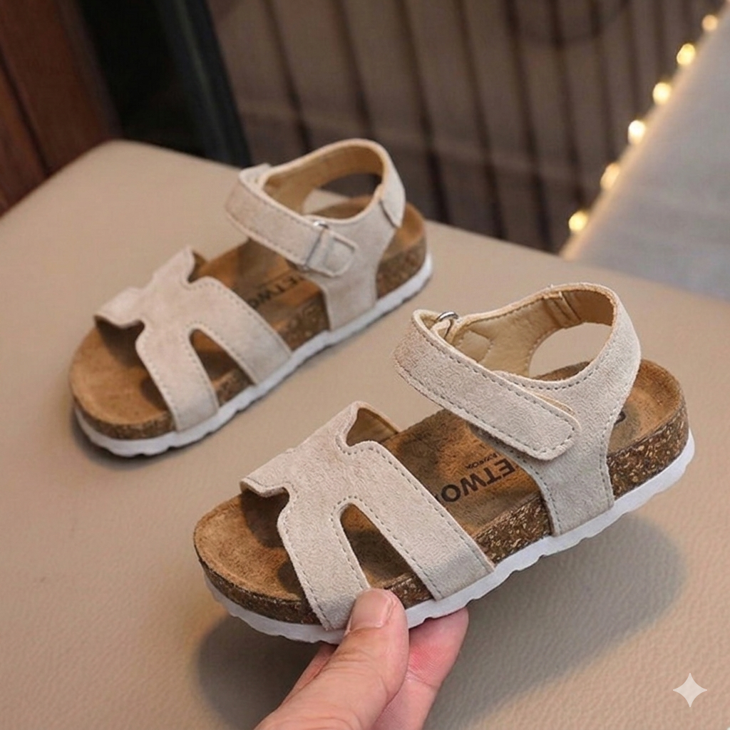 Sandales confort enfant – Légèreté et style estival ajustable