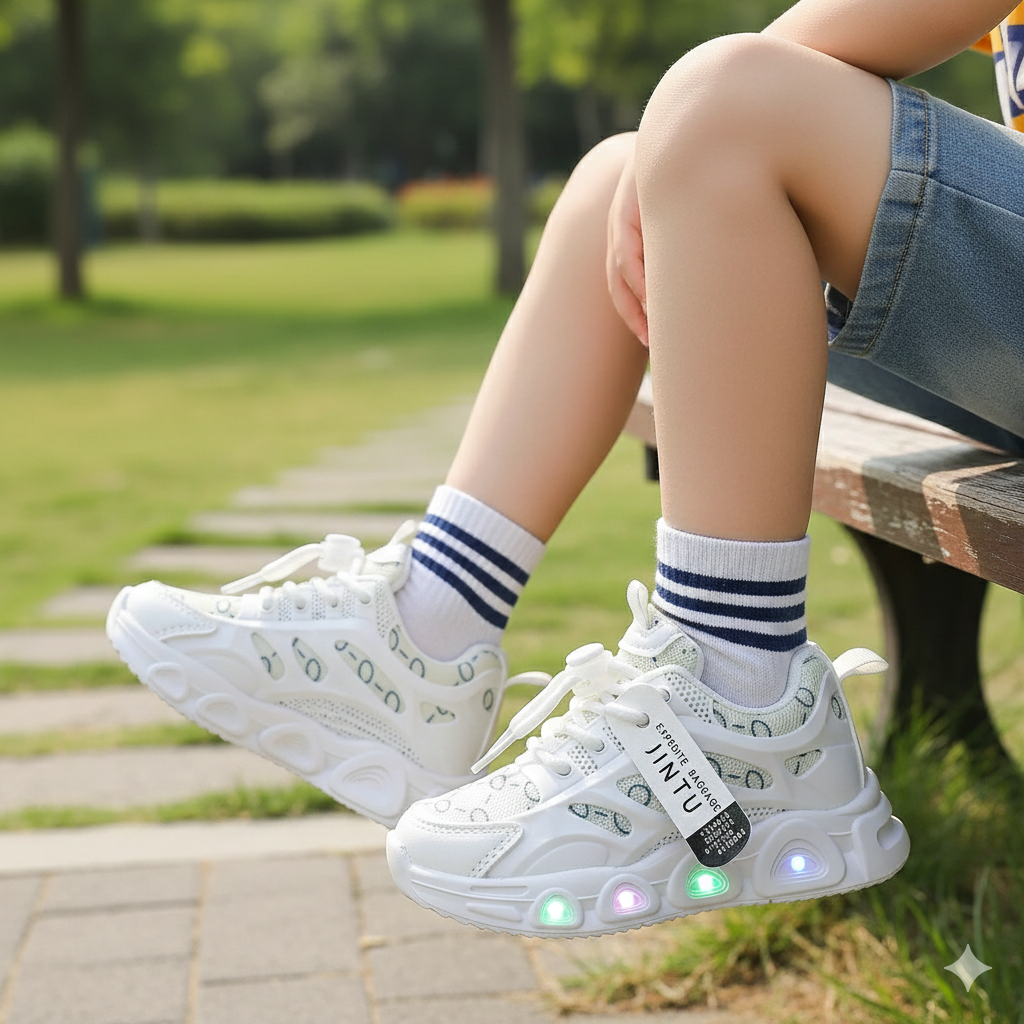 Kids Unisex LED Light-Up Sneakers – Stylish, Comfortable & Fun Everyday Shoes