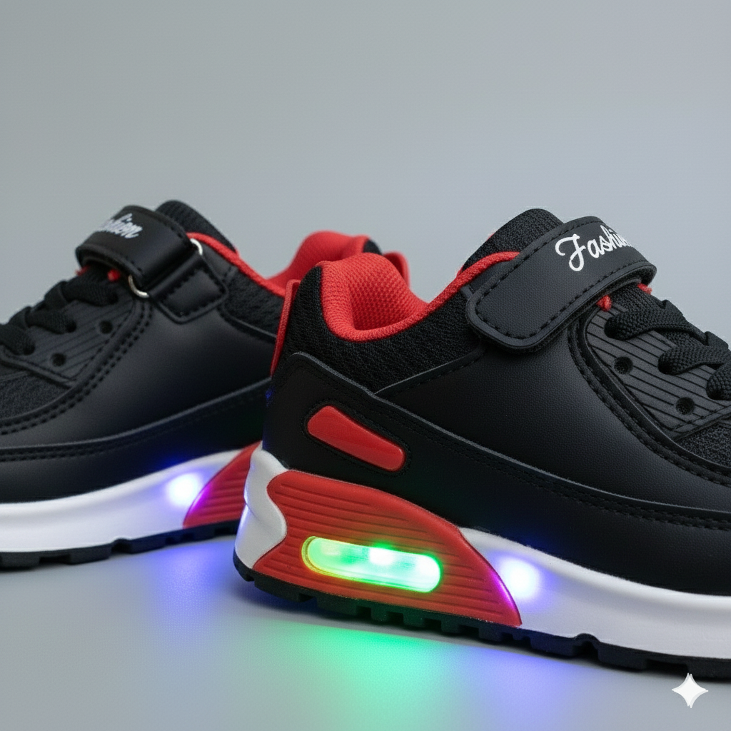 Baskets tendance pour enfants avec coussin d'air – Chaussures de sport légères, confortables et élégantes