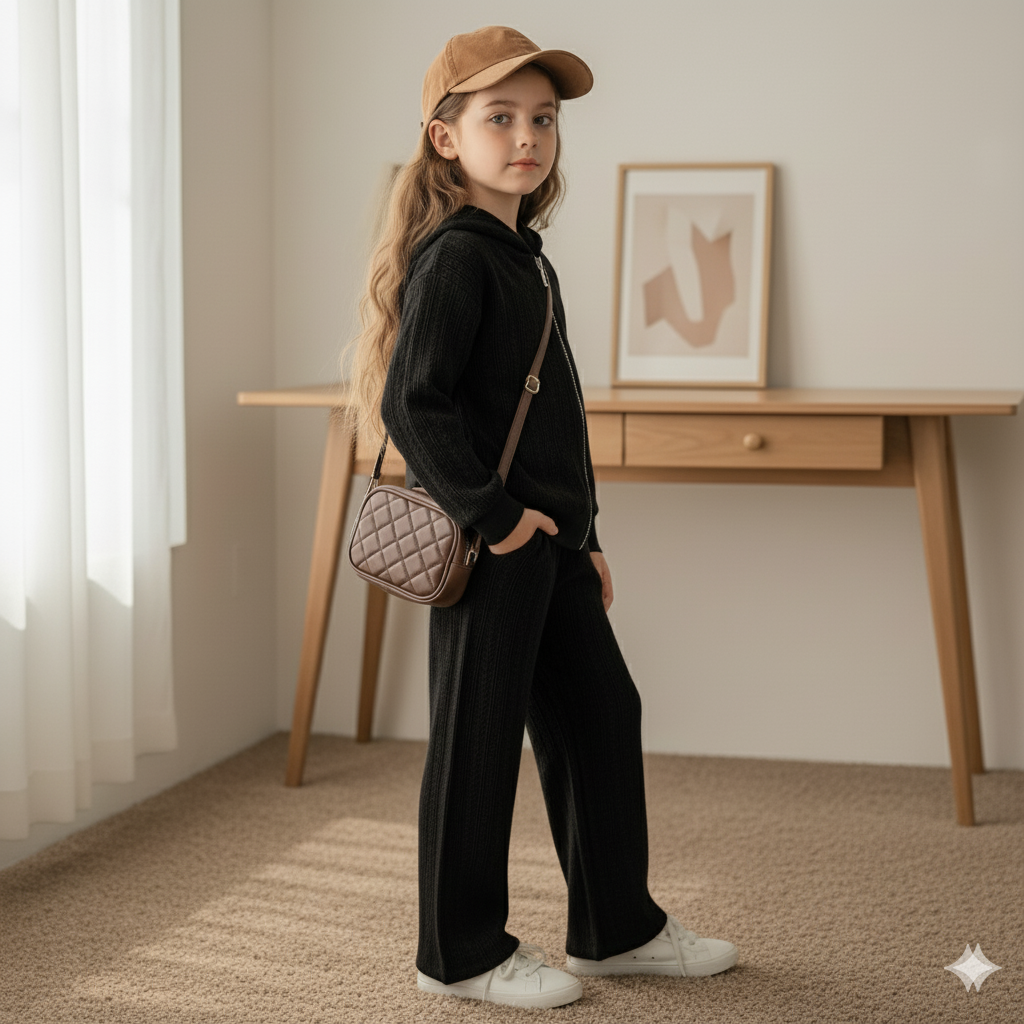 The grab‑and‑go knit set she’ll want every day