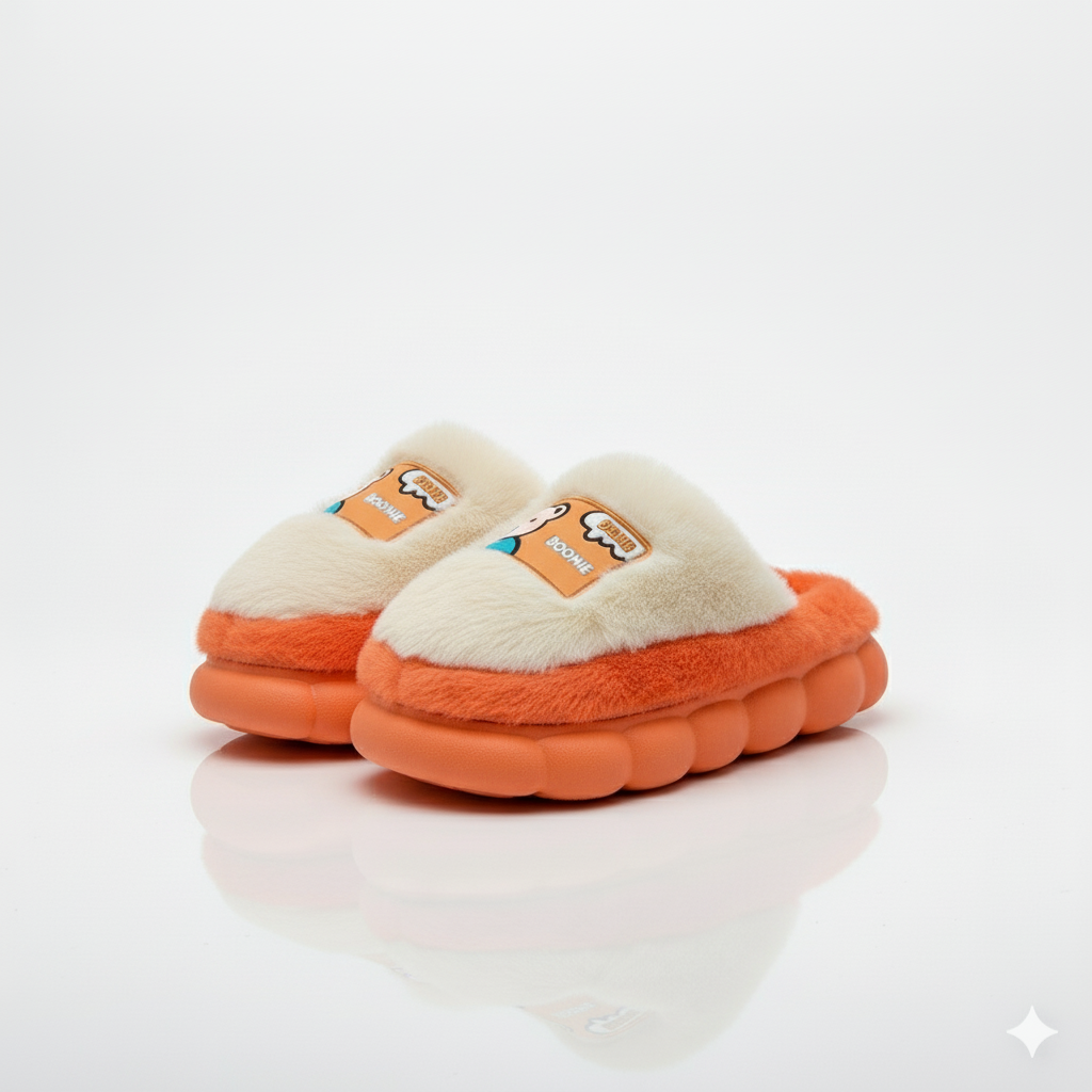Chaussons douillets et moelleux pour des pieds heureux