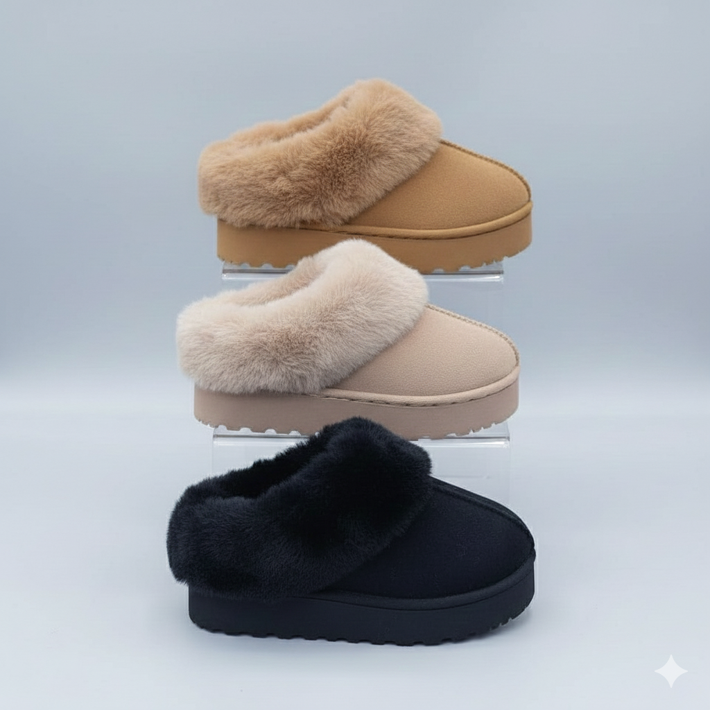 Girls’ Cozy Winter Boots with Plush Fur Lining – Warm, Soft & Stylish Toddler Boots