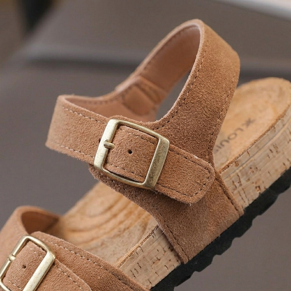 Boys’ Trendy Buckle Sandals – Soft Comfort Summer Style 👦