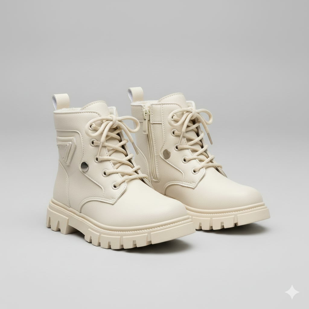 أحذية شتوية أنيقة للبنات بتصميم عصري