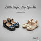 Chaussures Mary Jane à nœud de princesse – Élégance et brillance pour petites filles ✨