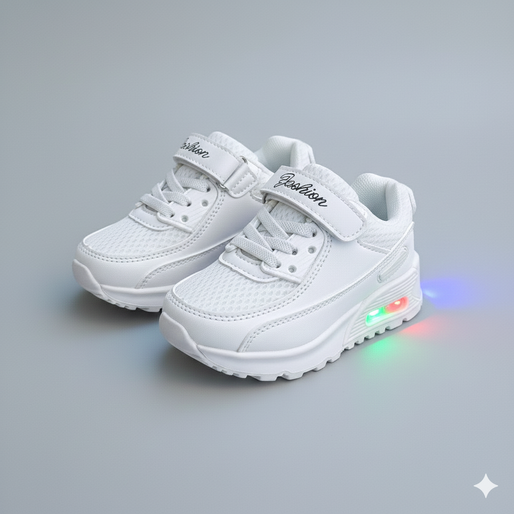 Baskets tendance pour enfants avec coussin d'air – Chaussures de sport légères, confortables et élégantes