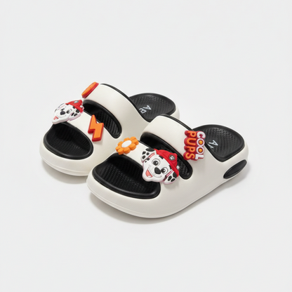 Sandales à enfiler pour enfants avec motifs de dessins animés – Chaussons d'été souples, légers et antidérapants