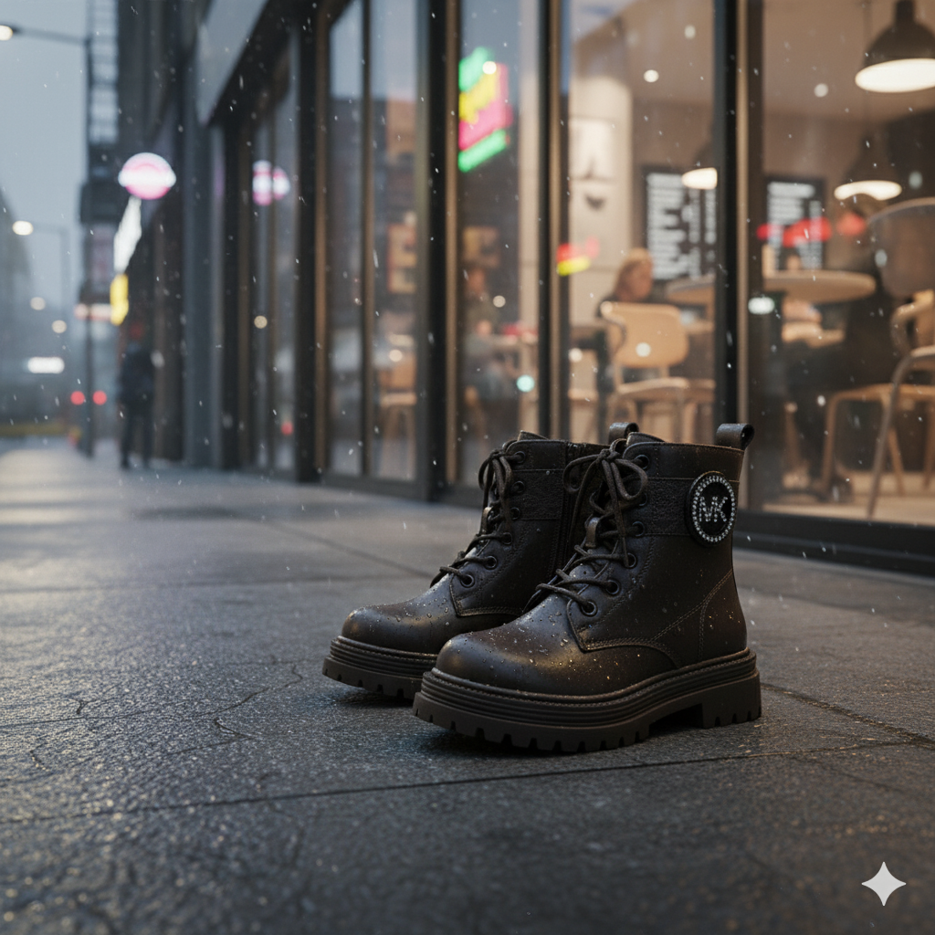 Bottes de luxe pour enfants inspirées de MK – Collection Automne/Hiver 