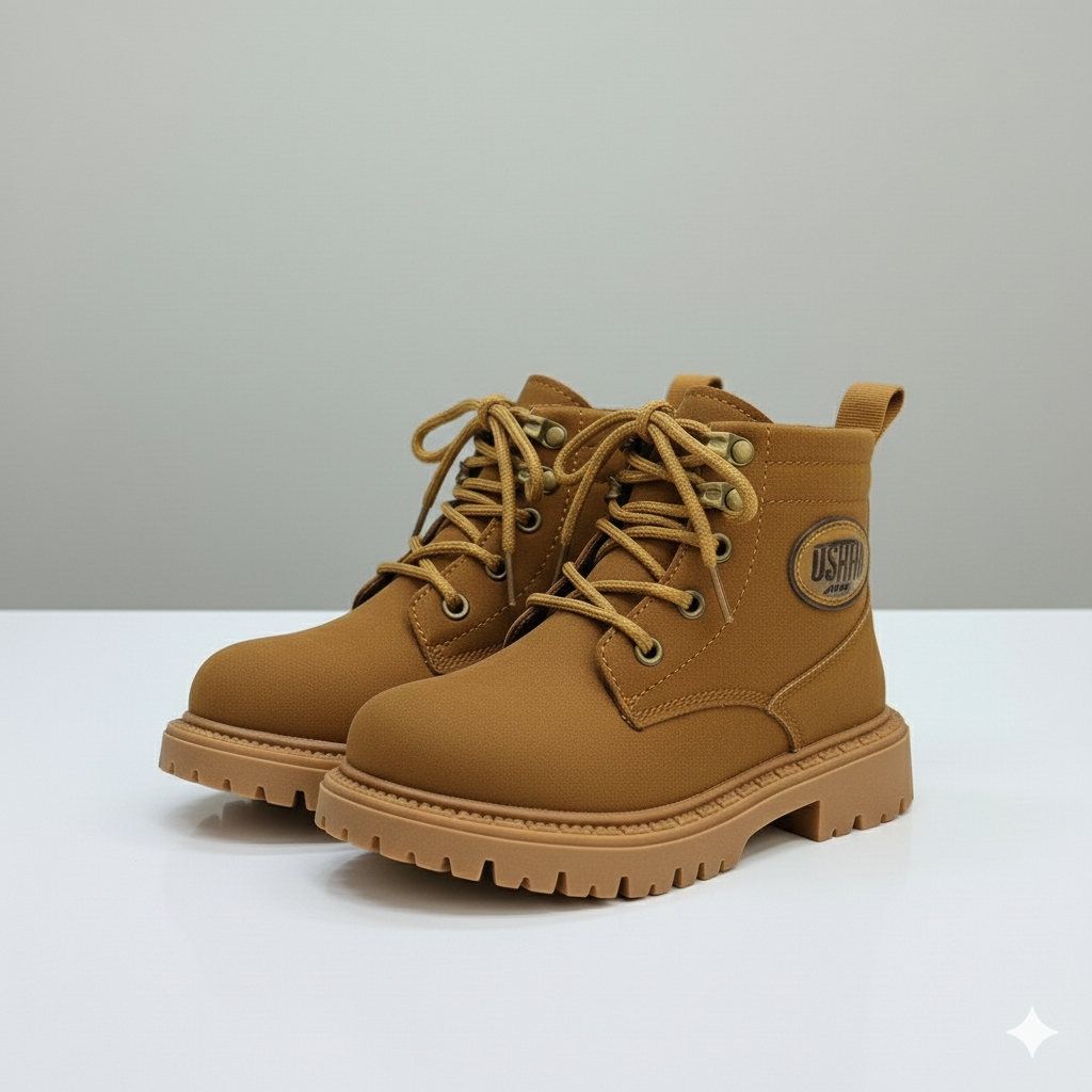 أحذية الأطفال: تغلب على الاندفاع - سحاب جانبي ونعل داخلي متين 