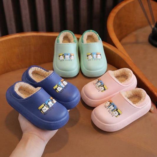 Chaussons douillets et confortables pour enfants : parfaits pour des pieds chauds et confortables