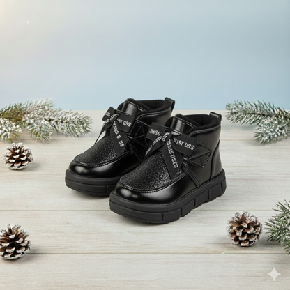 ✨ Bottes d'hiver pour filles – Chaudes, élégantes et scintillantes ✨