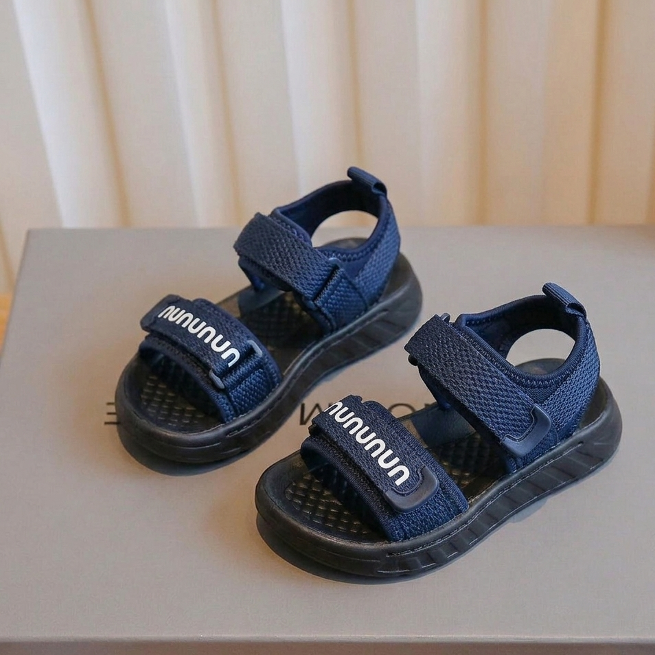 Sandales sport légères pour enfants – Chaussures d'été ajustables à scratch