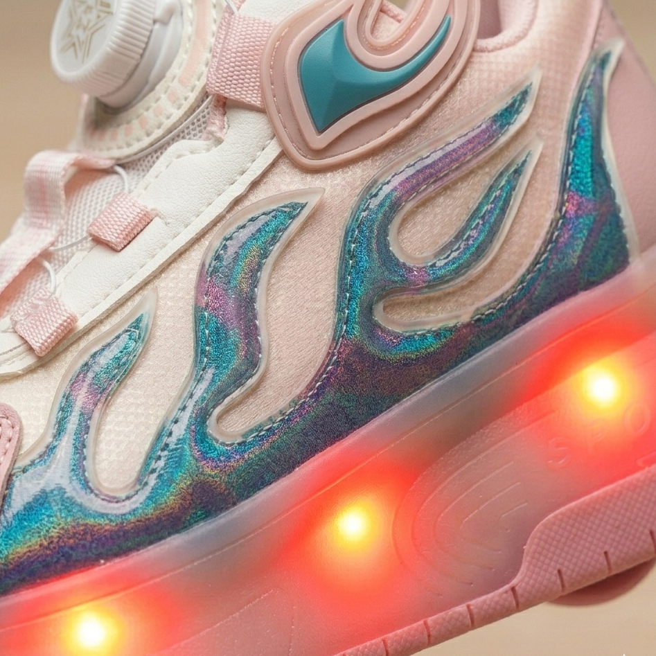 أحذية التزلج بعجلات LED للجنسين – أحذية مضيئة  