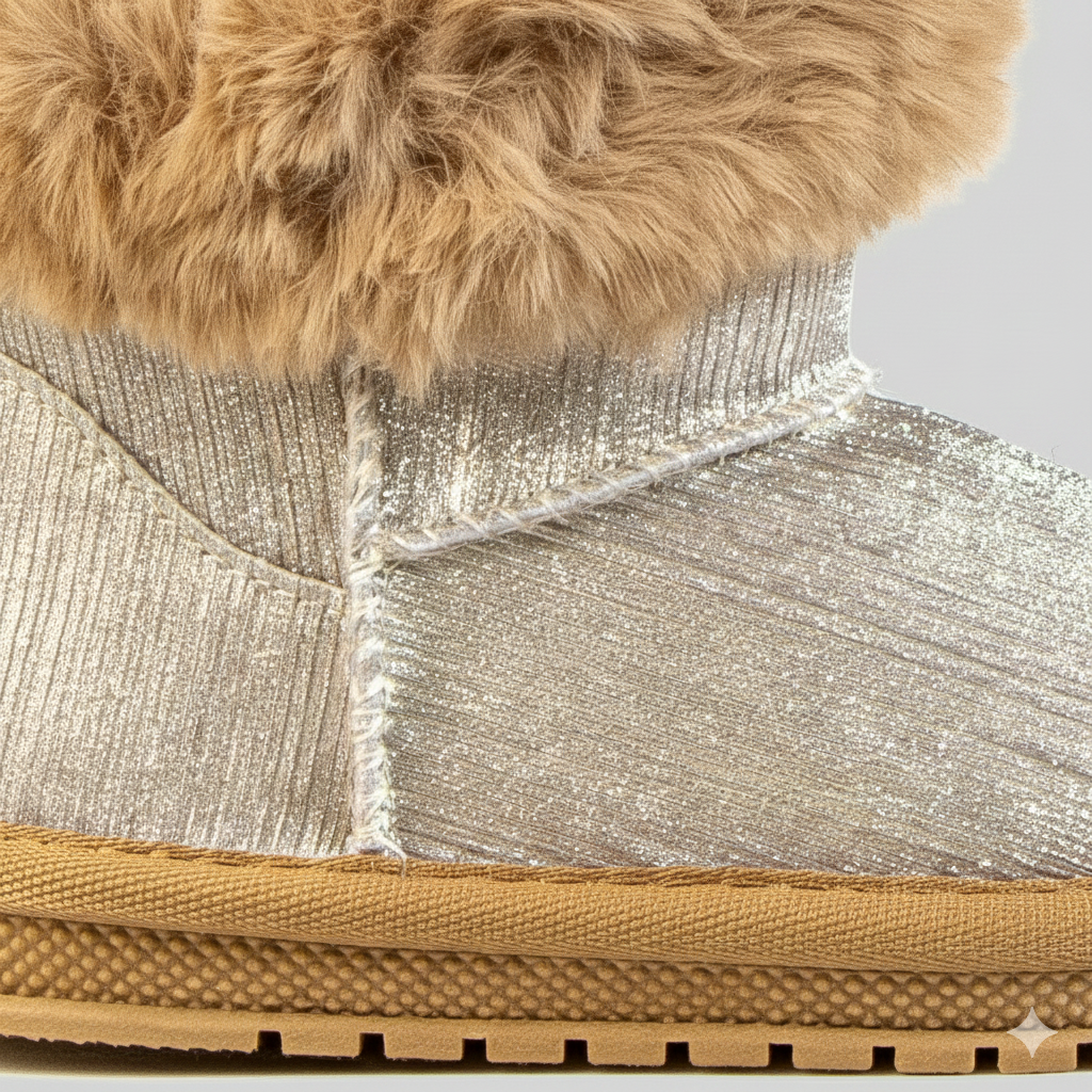 Girls Winter Fur Boots | Warm & Stylish Snow  & Rain Boots for Kids