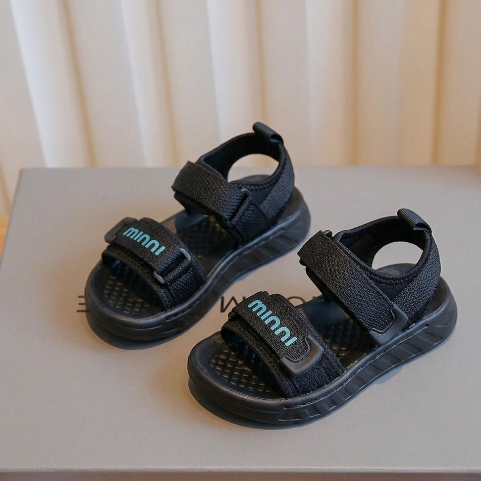 Sandales sport légères pour enfants – Chaussures d'été ajustables à scratch