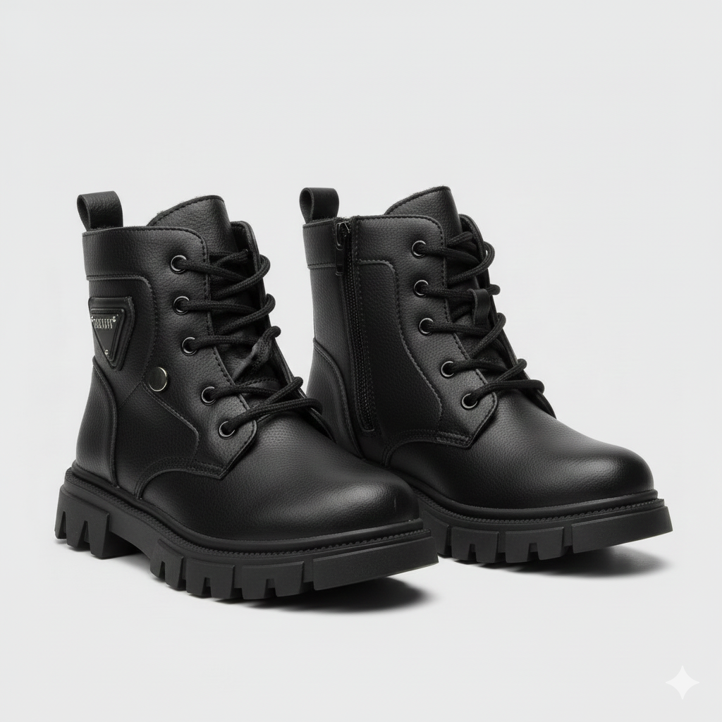 أحذية شتوية أنيقة للبنات بتصميم عصري