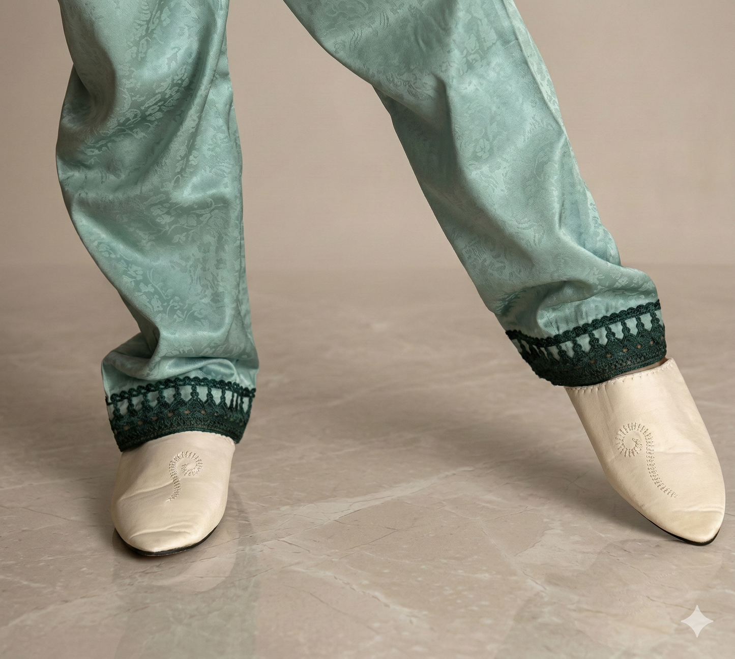 Ensemble 3 pièces Royal Jabador par irrakids | Tenue marocaine haut de gamme et babouches en cuir