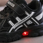 Kids LED Light-Up Sneakers – Lightweight Breathable Shoes with Velcro Closure and Anti-Slip Sole