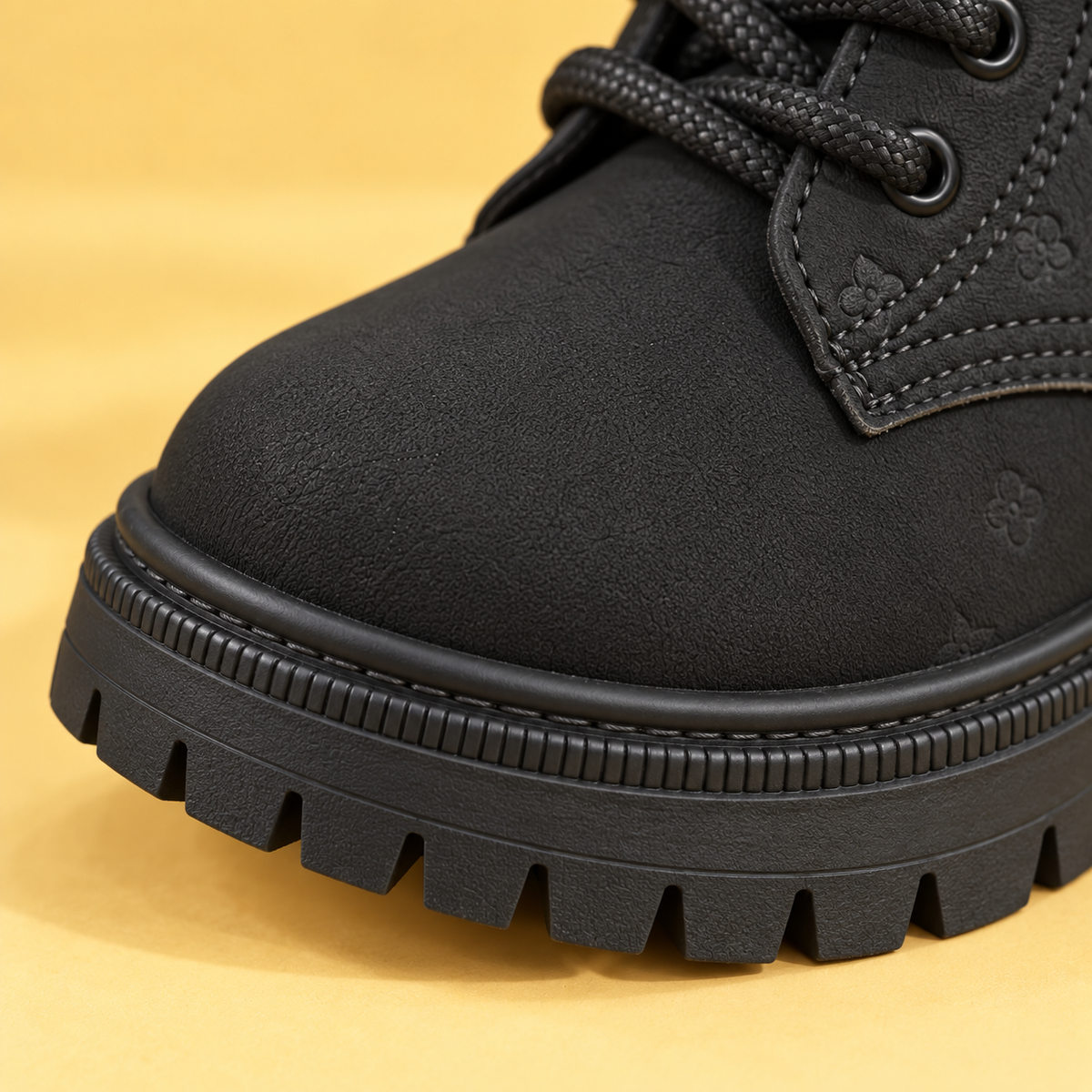 Kids’ Classic Lace-Up Winter Boots – Warm, Stylish & Durable High-Top Shoes