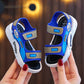 Cute Cartoon Kids’ Summer Sandals – Soft, Non-Slip Velcro Shoes