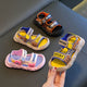 Sandales confortables pour enfants avec un joli motif de dessin animé, légères et adaptées à l'été.
