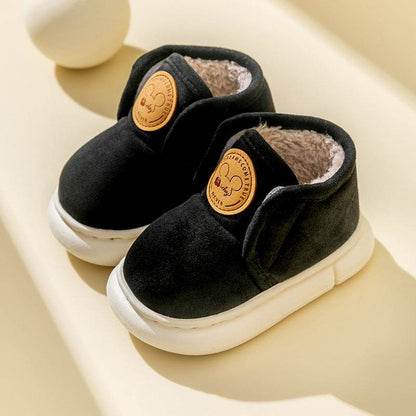 Winter Baby Cotton Shoes - Warm Velvet Soft Sole Boots for Boys & Girls | Toddler Snow Boots for Kids - IRRAKIDS