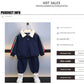 Boys 2 Piece Clothing Set - Polo Shirts and Sweatshirt for Winter and Spring Style - IRRAKIDS