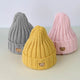 Adorable Bear Bliss : Bonnets en tricot doux de dessin animé mignon pour enfants - Mode confortable d'automne et d'hiver